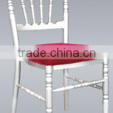 2014 factory price Aluminum metal chair for dining @ metal dining chair BY-1243