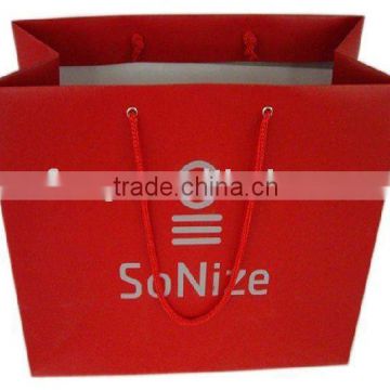100 gurantee paper shopping bag with offset printing