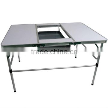 korean foldabe barbecue table bbq grill/camping folding table