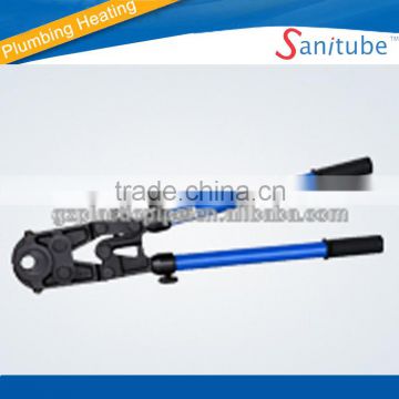 manual press clamping tools for pipes.