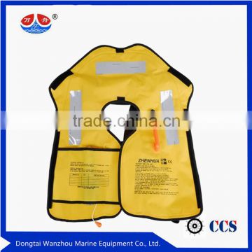 PFD manual Inflatable marine Life Jacket