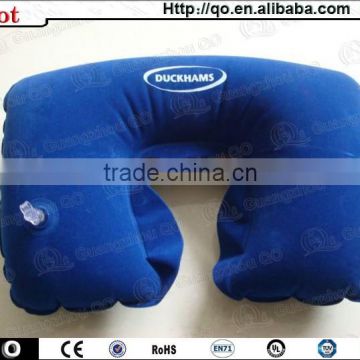 Novel design comfortable inflatable travel pillow for adults
