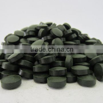 Dietary spirulina tablet canned packing