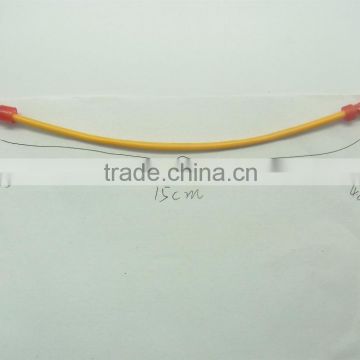 YELLOW 15CM 6.3MM-4.8MM CABLE CONNECTOR