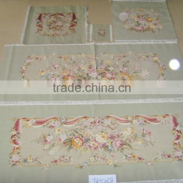 High grade!New Zealand wool hand made aubusson sofa cover