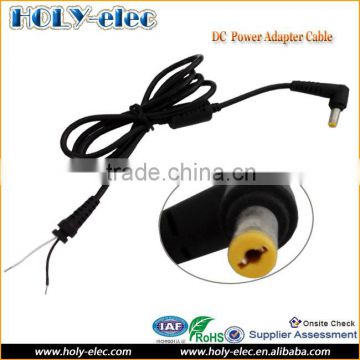 Laptop Power Supply Cord For Acer Right Angle AC DC Yellow Tip 5.5mm x 2.1mm