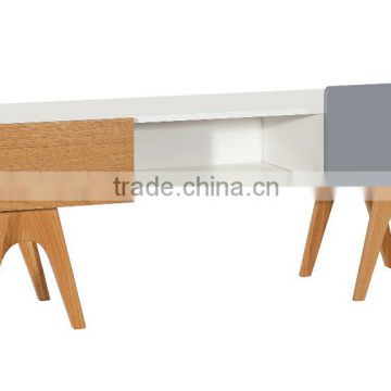 Long size TV cabinet, wooden TV table, modern TV stand