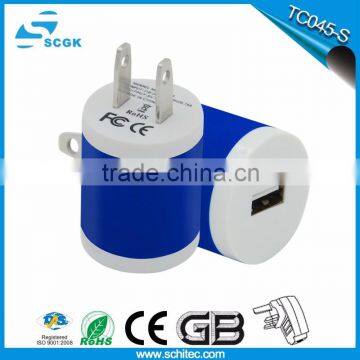 2016 new modle solor mobile phone charger US adapter for hotselling