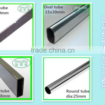 15x30mm chrome plated tube rectangular tube