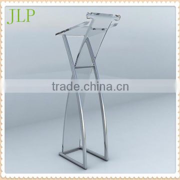 Top Acrylic pulpit with metal holder