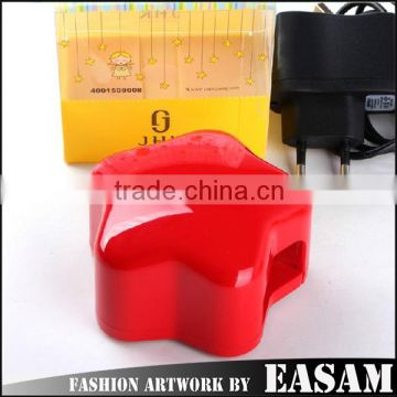Red color Five-pointed star style hot sale led nail dryer lamp 0.5watt