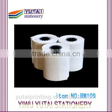 Extremely hot thermal fax paper rolls