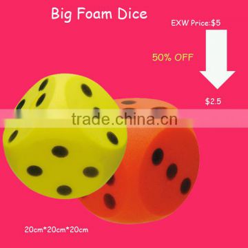 2014 new design EVA foam dice