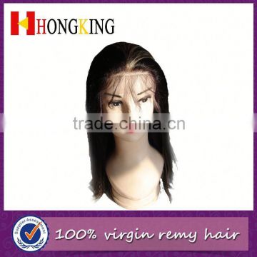 2014 Factory Wholesale Human Hair Front Lace Wig