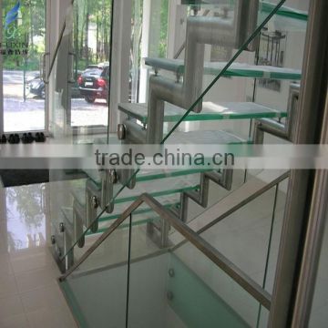 10mm 12mm 15mm Stair Railings Toughened Glass Supplier