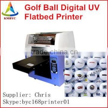 High Resolution Golf Ball / Table Tennis / Tennis Multifunctional Flatbed Printing Machine
