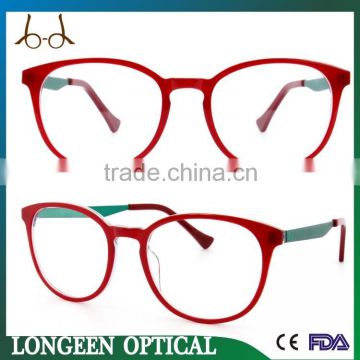 G3668-LQ0027 Red Cheap French Style Lady fashion eyewear/ Eyeglasses Frames
