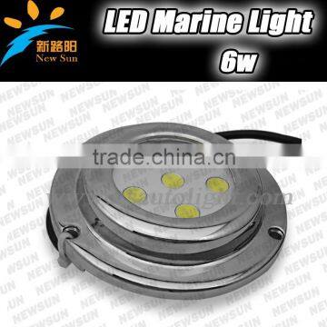 2015 New Product 6w 12v Yacht Soalr Marine Light Pool Light Waterproof IP68