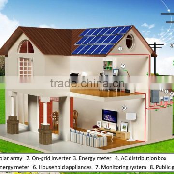 The best price of 10KW On-grid Solar Power System, china panels solar