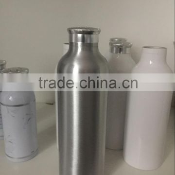 Aluminum bottle with a metal sifter Powder aluminum Bottle Talc Powder Aluminum Bottle