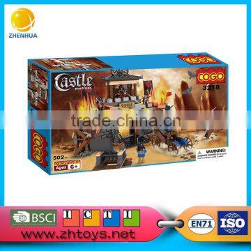 Building blocks toys castle 502 PCS diy trade in china