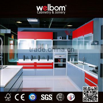 2016 Welbom China Professional Supplier Melamine MDF Kitchen Cabinet, kitchen design, kitchen