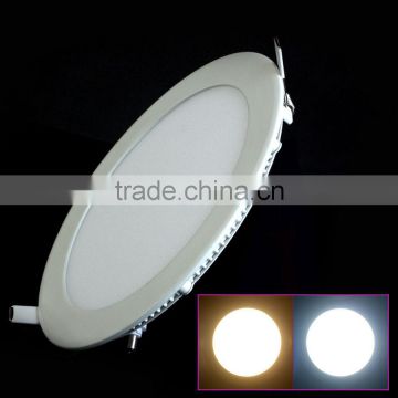 10W ultra-thin Aluminum LED Panel light , Square , Round