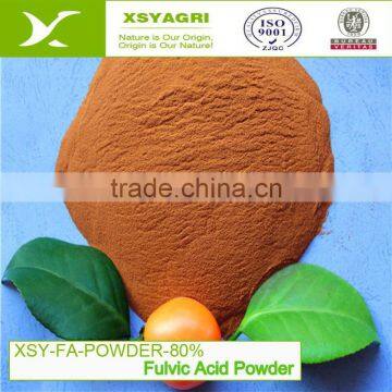 100% Biotechnology Fulvic Acid fertilizer, fulvic acid powder