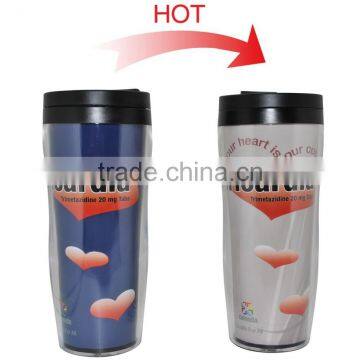 double wall plastic coffee cup