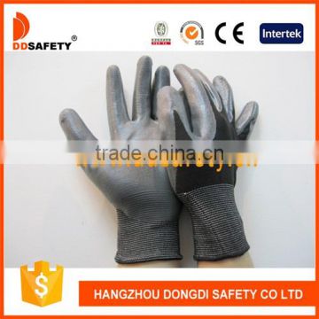 DDSAFETY Hot Sale 13 Gauge Nylon With Nitrile Work Gloves