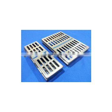 Stainless Steel Dental cassette autoclave sterilizer (5,10 Picecs)