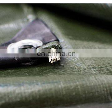 waterproof army green pe tarpaulin for jeep shade and jeep top cover