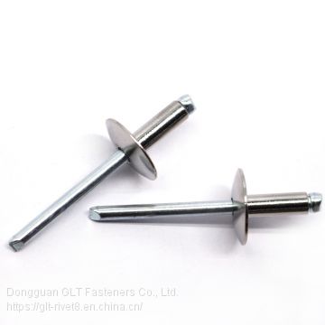 Head Blind Rivet With Large Flanged Head
