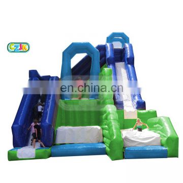 commercial grade best quality inflatable triple fun jump n slide bounce house bouncer for sale