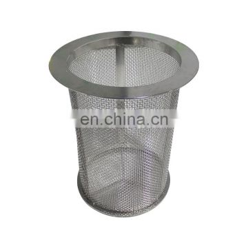 Granular filter stainless steel filter basket