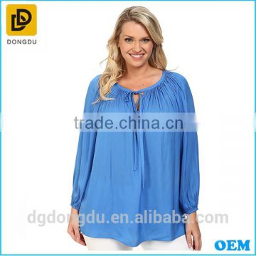Plus Size Alibaba China Clothing Manufacturers High Quality Ladies Blouses