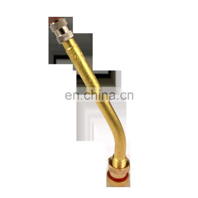 metal copper brass tubeless truck tire valve stem TR573 Clamp-In Valve Stem