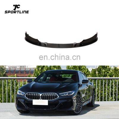 Dry Carbon Fiber G15 Car Front Lip Valance for BMW G14 G15 G16 840i M850i M Sport 2021