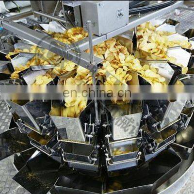 Crispy Mini Small Scale Potato Chips Making Machine Production Line Full Automatic Stainless Steel
