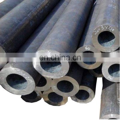 Low carbon iron black pipe 1020 1045 carbon seamless steel pipe