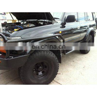 For Amarok Parts Steel Side Step Truck Running Boards  With Brush Bar Pickup Truck Accessories