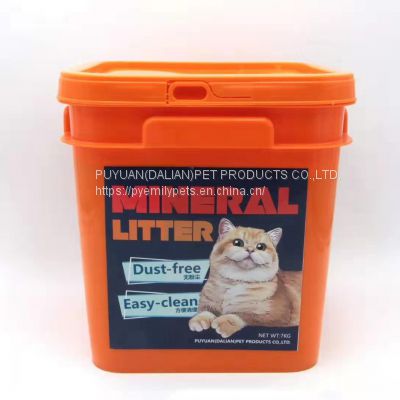 Sodium Black Mineral Cat Litter Pellet Super Clean 100% Natural Clumping Litter For Cats High Level