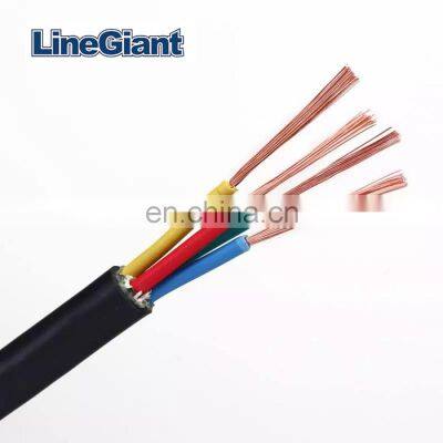 300/500V PVC insulation PVC jacket CV CXV NYY black 2.5mm OFC copper 2 core 3 core underground electric cable