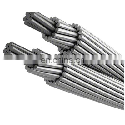 Acsr Cable Factory Price 50mm2 Rabbit ACSR Aluminum Stranded Steel Core Conductor BS 215
