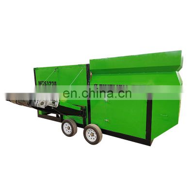 Municipal solid waste sorting plant industrial trommel screen for waste recycling garbage trommel screen