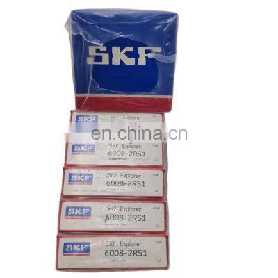 40*68*15 original SKF brand bearings price list 6008-2RS1 radial sealed ball bearing in stock 6008-2RS1 bearing