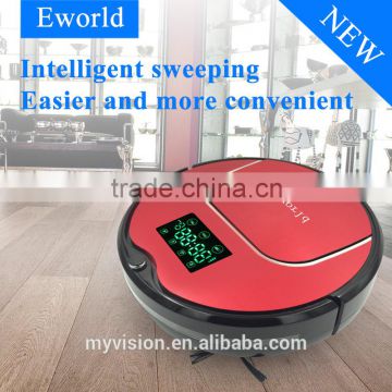 Good quality robot vaccum cleaner with corner brush/self charging carpet mopping sweeping intelligent cleaner M883