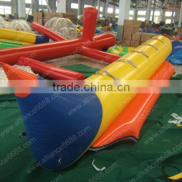 hot sale inflatable banana boat inflatable pool games for adults