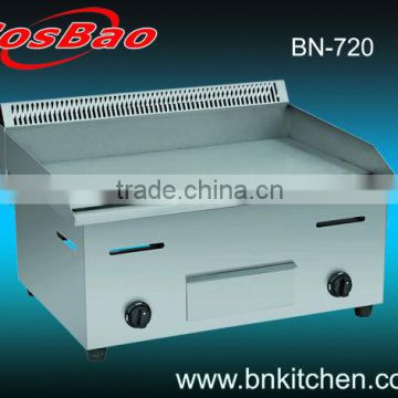 Stainless steel flat plate gas grill griddle
