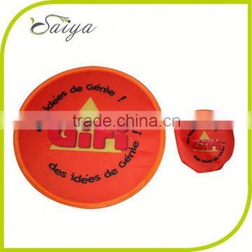 New arrive cheap waterproof folding and advertising frisbee